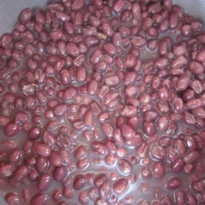 圧力鍋で炊く小豆